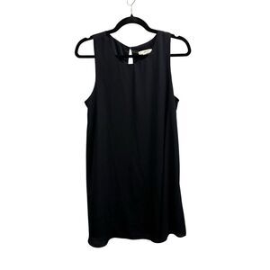 Sans Souci navy shift sheath dress size large